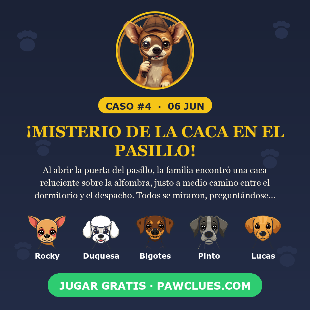 ¡Misterio de la Caca en el Pasillo!