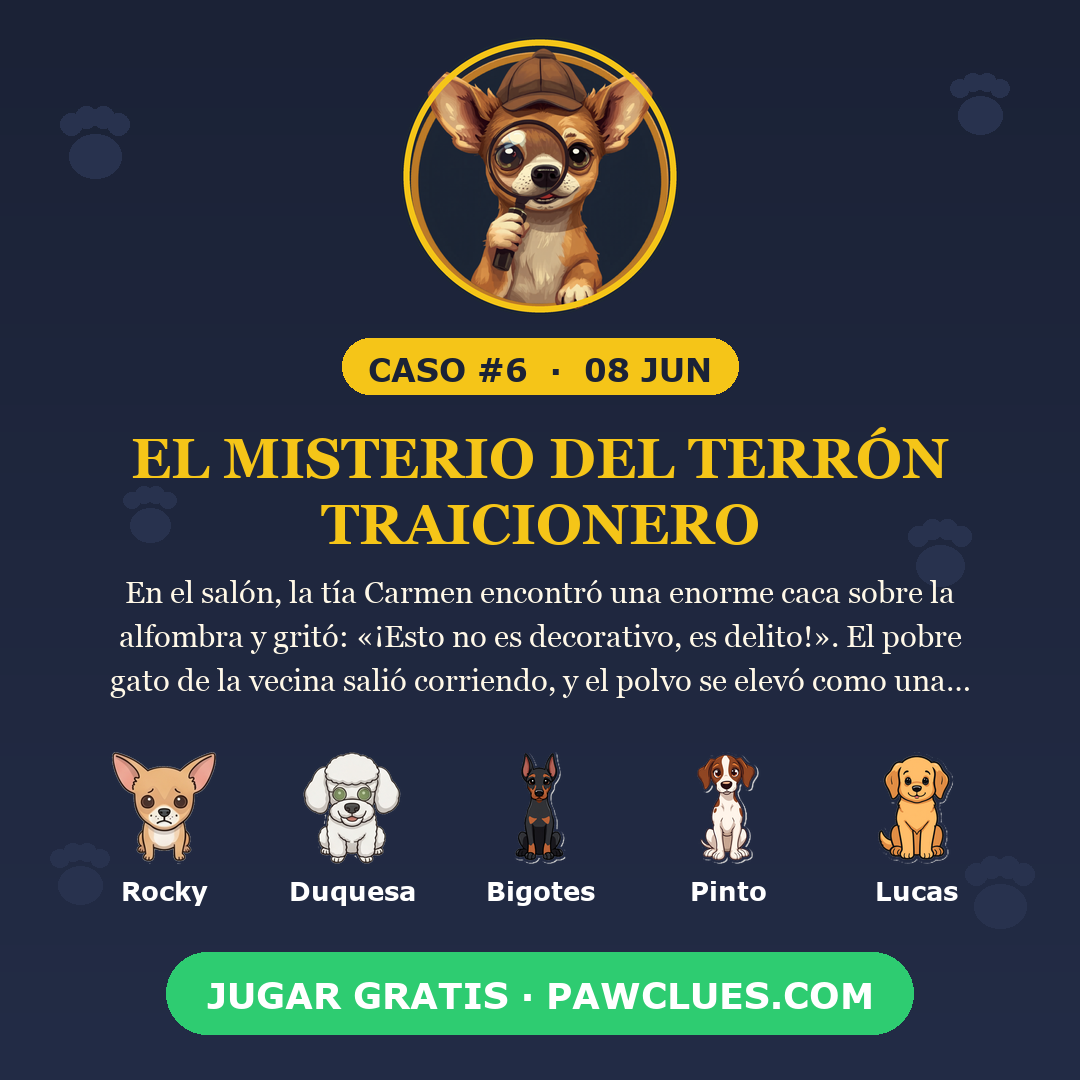 El misterio del terrón traicionero